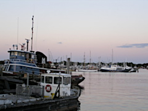 Tugboat in port